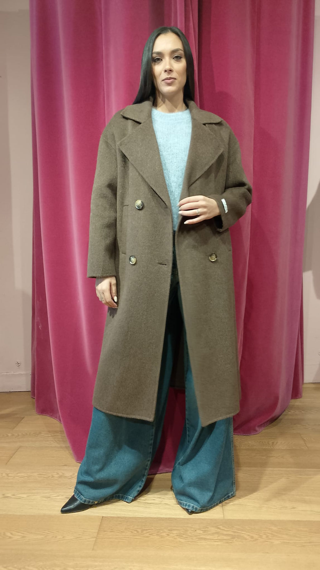 Cappotto lana oversize Dixie -50%