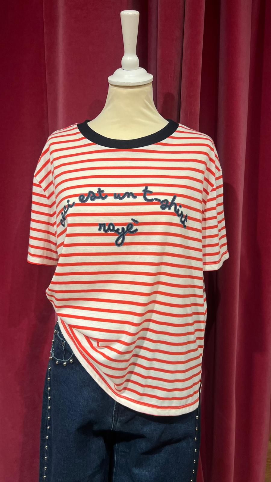 T shirt righe Dixie