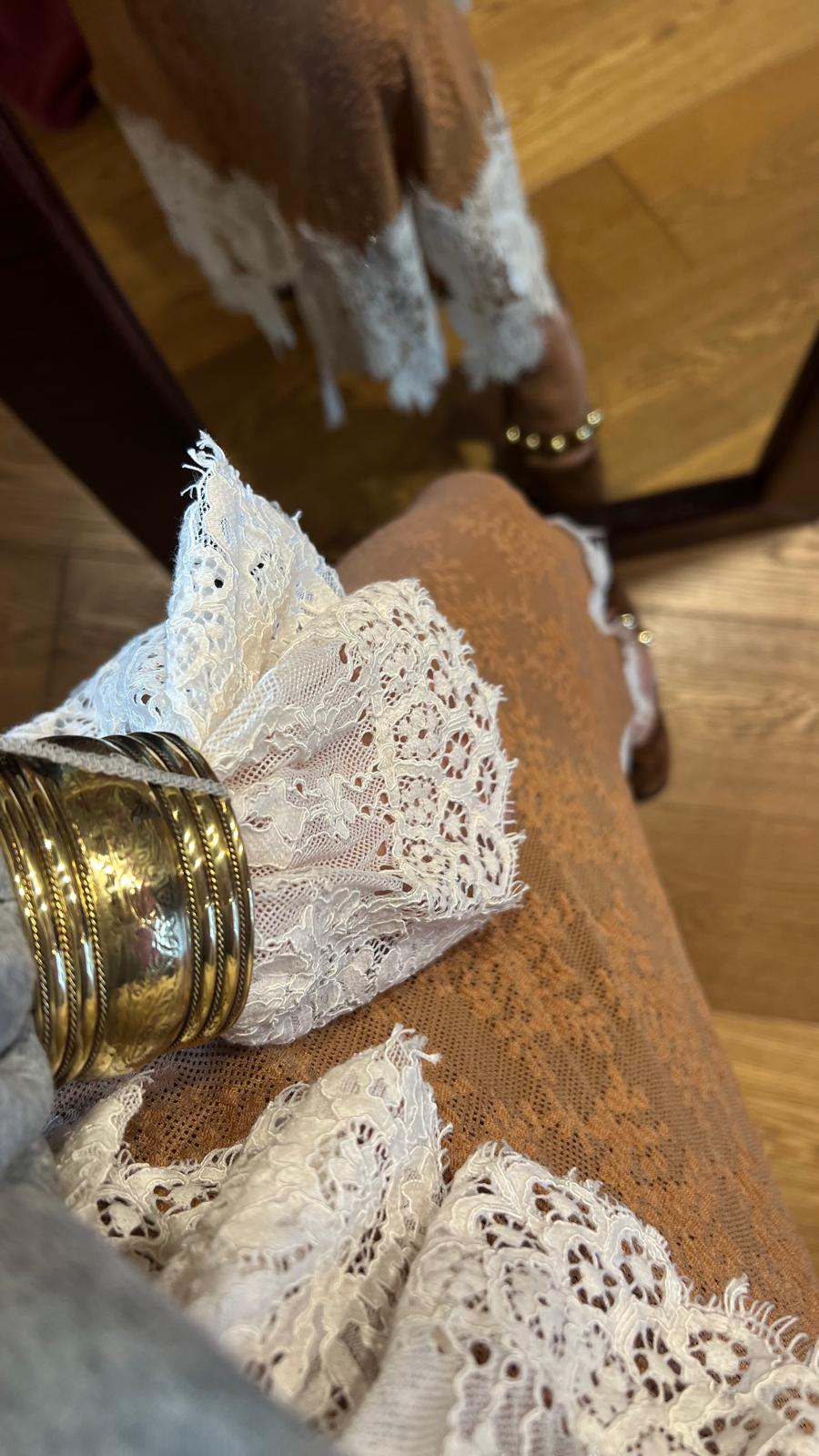 Felpa pizzo bracciale Souvenir