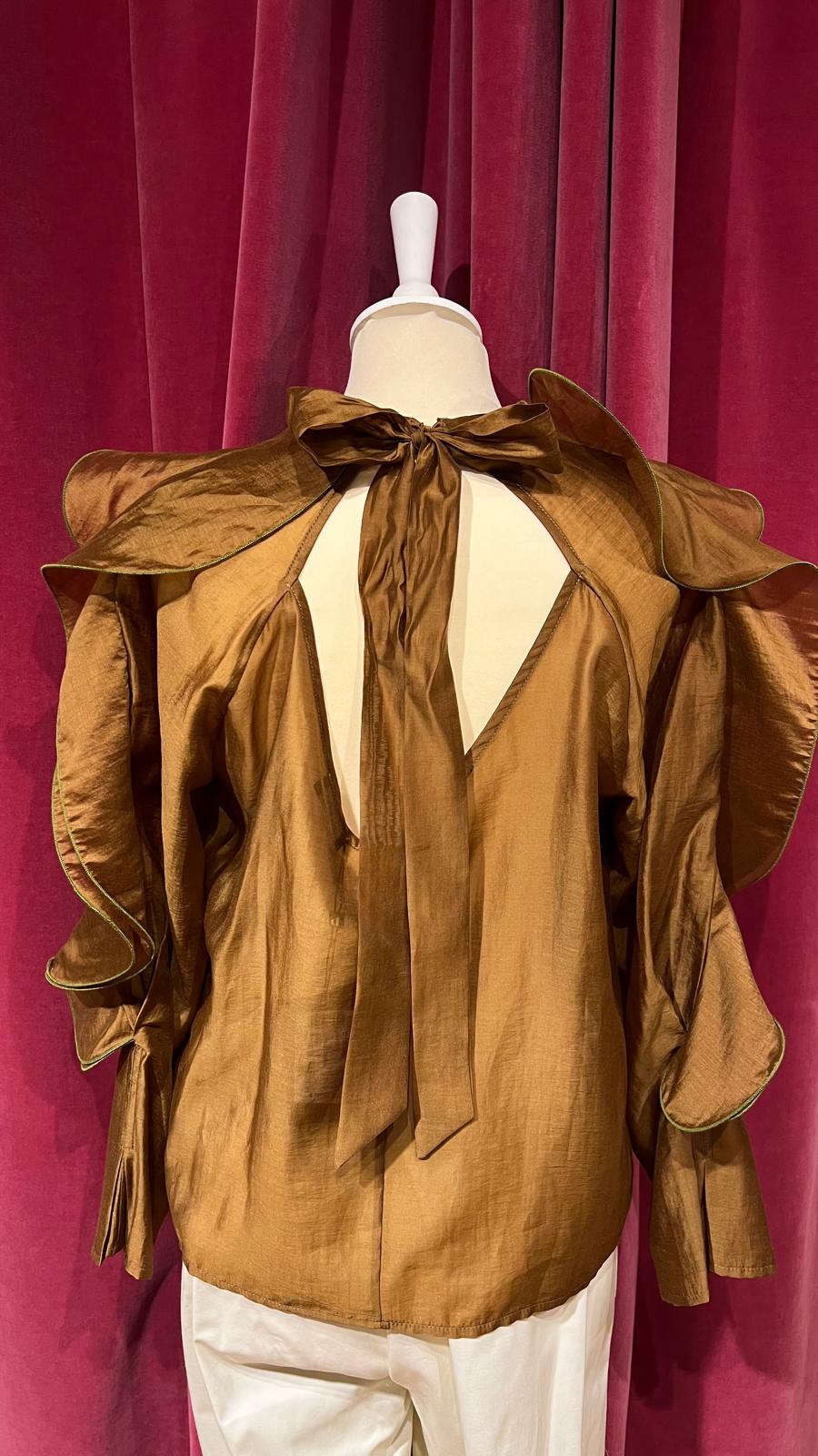 Camicia rouches Dixie