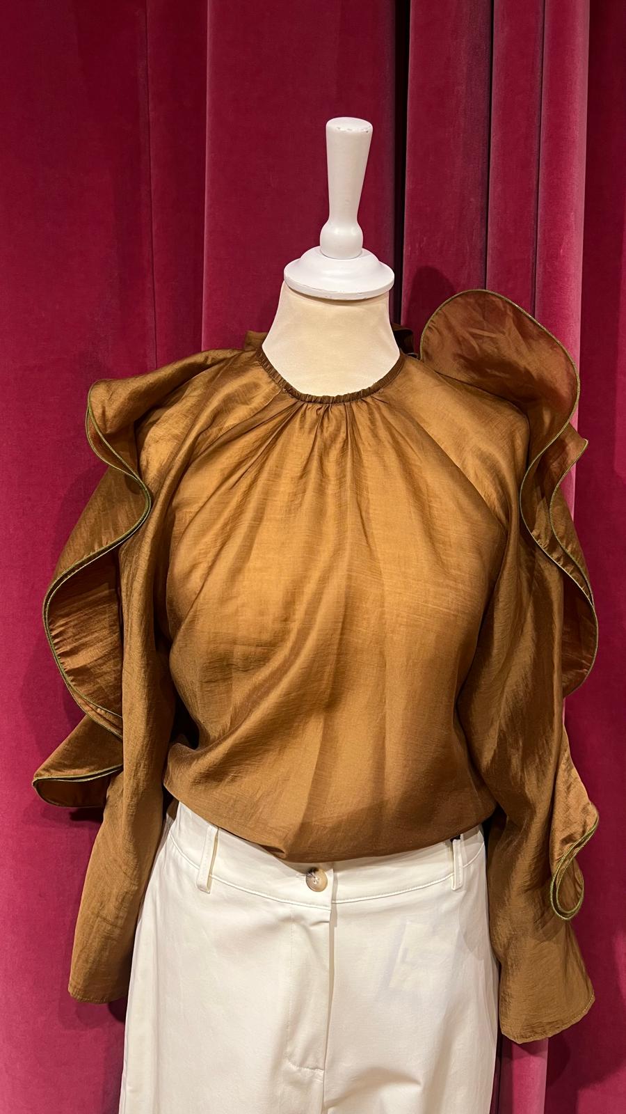 Camicia rouches Dixie