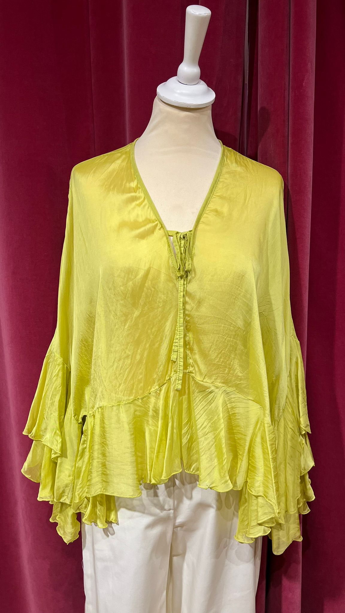 Camicia balze Dixie