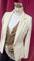 Blazer denim stretch Ichi