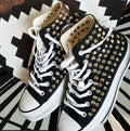 Converse total black borchiate